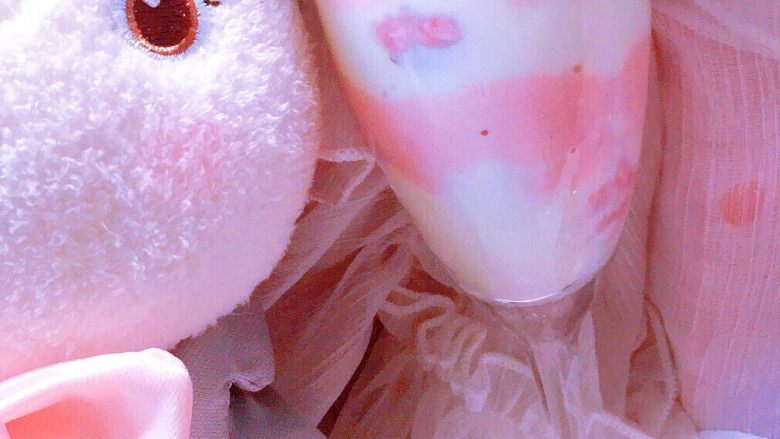 浪漫樱花●椰奶草莓双色双味布丁@@小白快手秒成,简单吧？那就快来一亲芳泽吧！