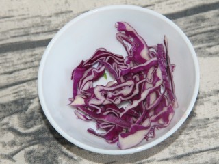 捞汁拌菜,紫甘蓝