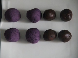 紫薯红豆糕,都称好，团成团