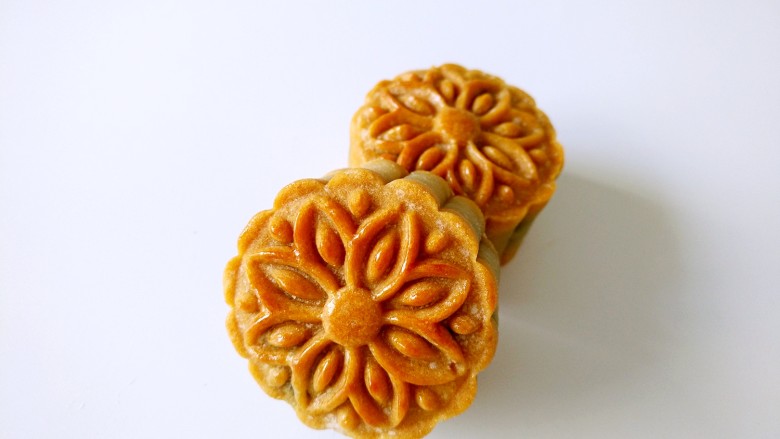  广式五仁月饼蜂蜜版（不用转化糖浆）,成品图