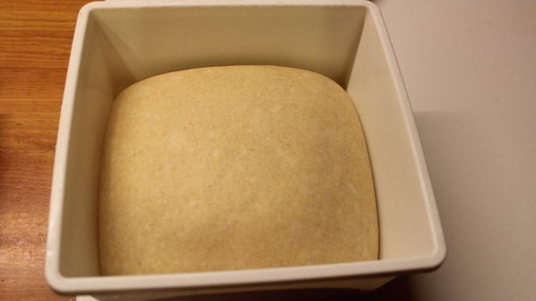 最爱面包+红豆面包,发酵后膨胀2倍大。