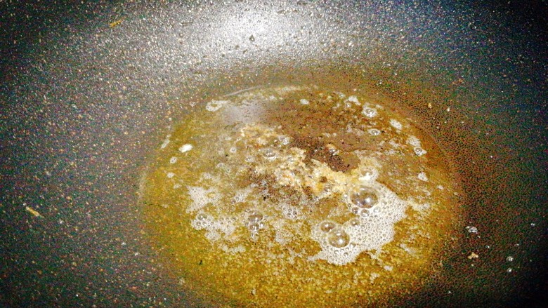 糖醋菜+糖醋红鲫鱼,刚才煎鱼的油再次烧热