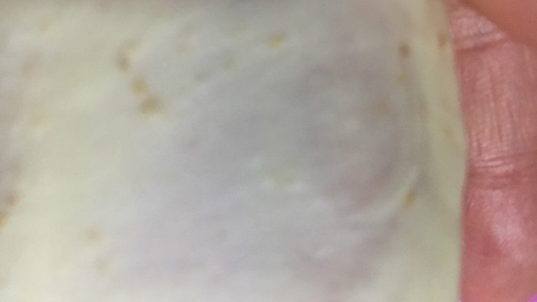 #最爱面包#全麦芝士熔岩面包,能拉出比较透明强韧的薄膜即可