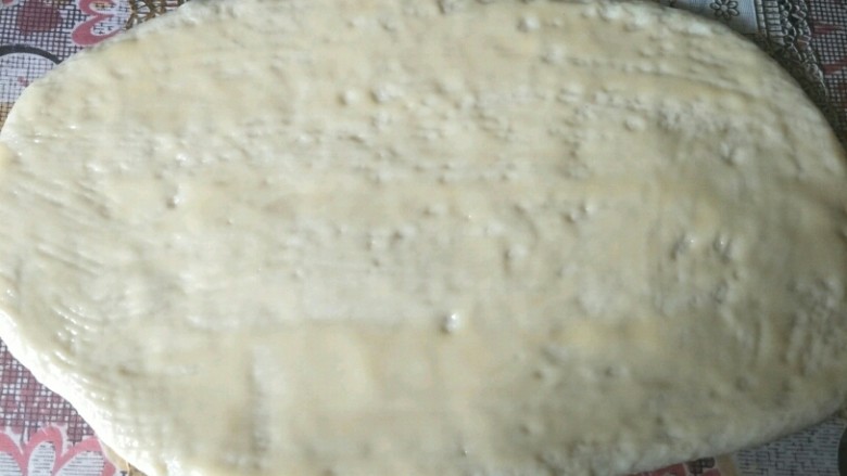 最爱面包+日式炼乳面包,面团上刷一层炼乳酱