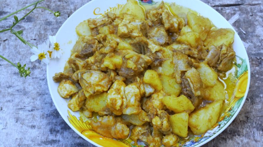 咖喱土豆炖鸡块