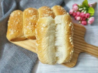 最爱面包+红豆排包,成品