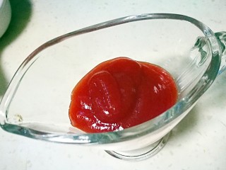 地方美食家里吃之台湾蚵仔煎,番茄酱
