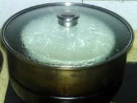 奶油蓝莓冰皮月饼,大火上锅蒸25分钟