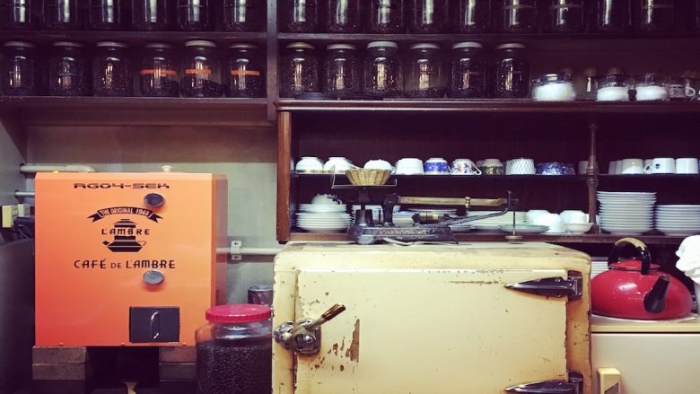 喝的是咖啡品的是时光——日本东京琥珀咖啡CAFE DE L'AMBRE