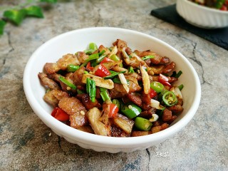 香辣小炒肉,敏茹意：香辣小炒肉做好了。