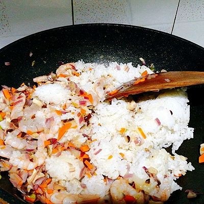 炒饭秀+什锦蛋炒饭,米饭