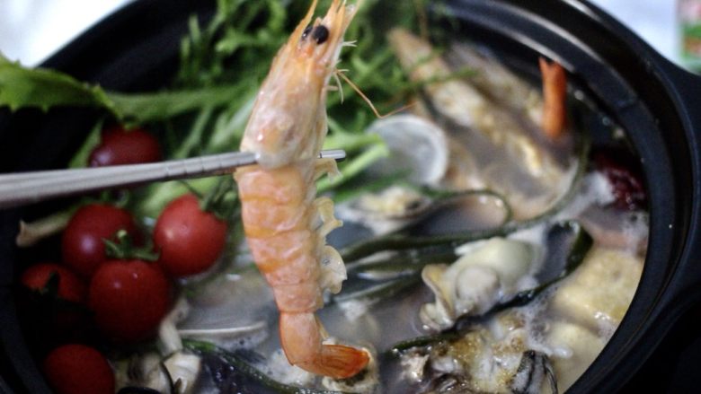蔬菜海杂拌火锅🍲,鲜美无比又营养丰富的海鲜火锅诱惑到你木有