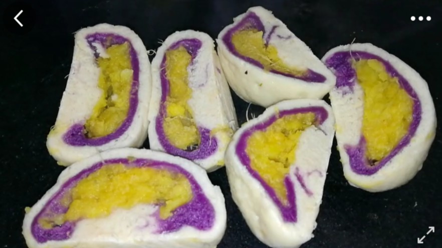 紫薯红薯包子（杂粮馒头）
