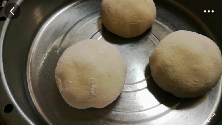紫薯红薯包子（杂粮馒头）,上锅蒸25分钟