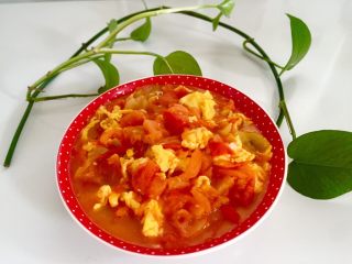 厨房挑战➕素菜～蕃茄炒鸡蛋,成品图