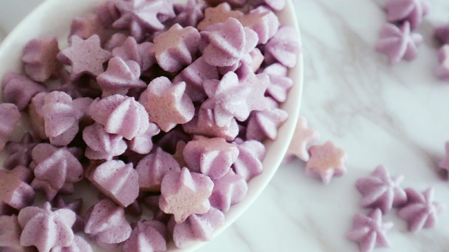 无糖紫薯溶豆