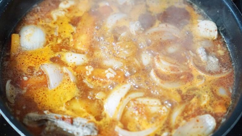 韩式鸡肉土豆汤(닭도리탕),煮煮煮
