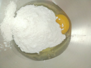 贝壳蛋糕,全蛋里加入糖粉