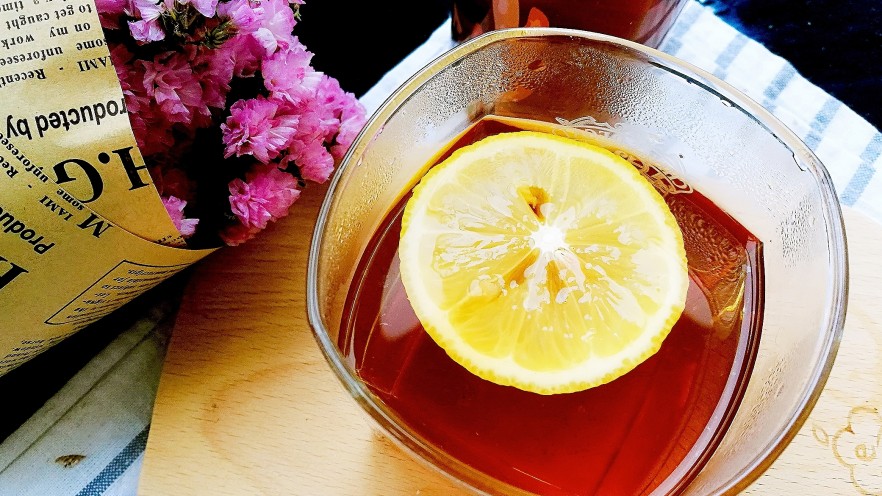 柠檬生姜蜜红茶
预防冬季感冒