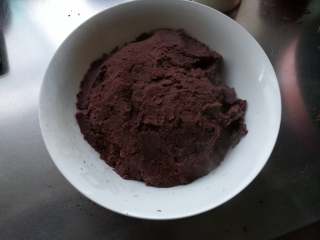 自制红豆沙,炒成沙沙的油豆沙。