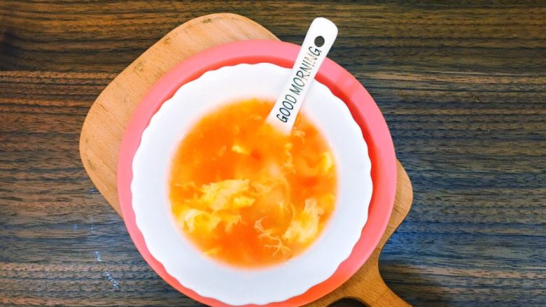 早餐系列之番茄鸡蛋疙瘩汤