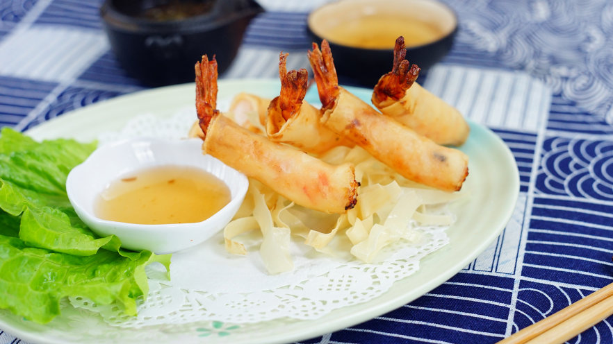 泰式炸虾卷——超简单的美味