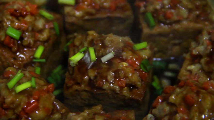 豆腐酿肉的做法来了，年夜饭必备的一道菜