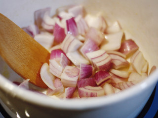 RUSSIA，牛肉罗宋汤,洋葱入锅，爆炒出香味儿
