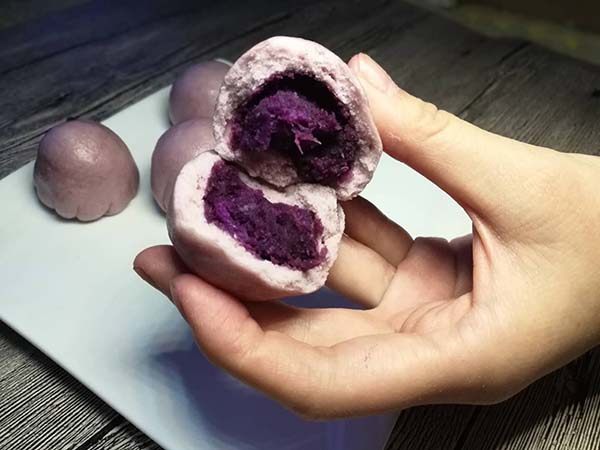 营养丰富奶香的紫薯包|10M+
