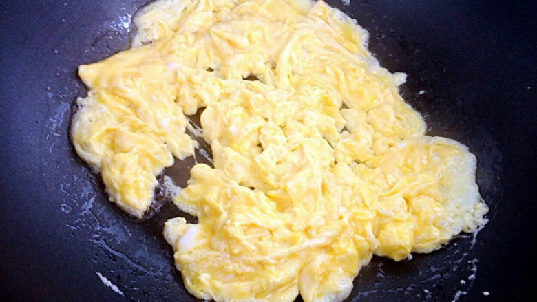 红黄绝配,搅散的鸡蛋