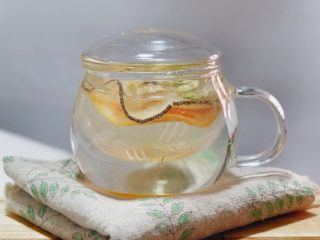 百变水果—自制水果干茶片,香橙雪梨饮