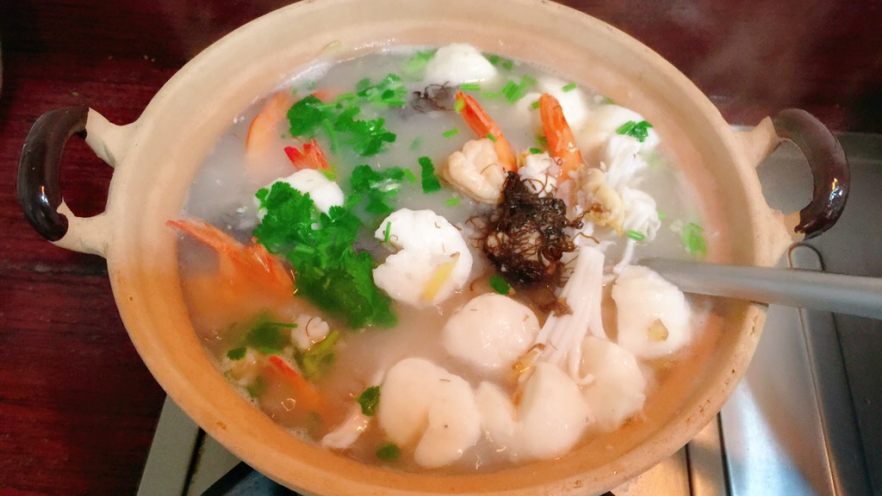 潮汕美味——海鲜砂锅粥