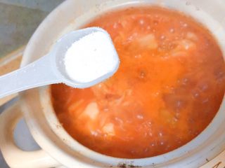 必杀技★俄式红菜汤「别名罗宋汤」,然后下盐。大概7g