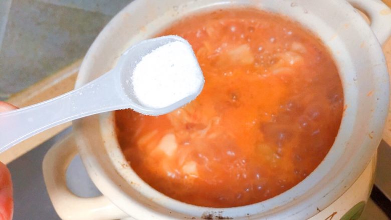 必杀技★俄式红菜汤「别名罗宋汤」,然后下盐。大概7g