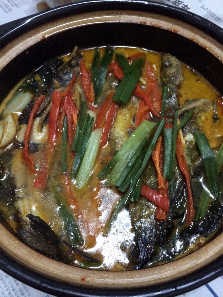 紫苏黄骨鱼汤