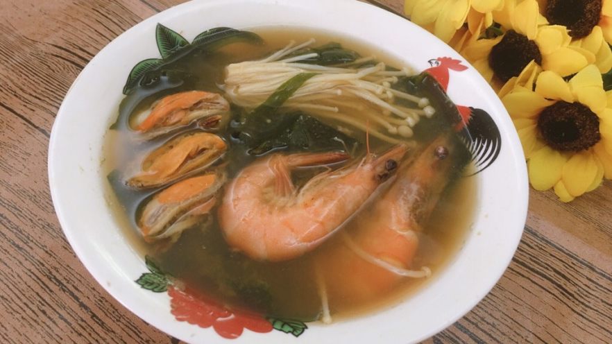 日式海鲜味噌汤