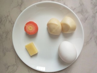 #宝宝辅食#奶酪馒头蒸蛋,准备好食材