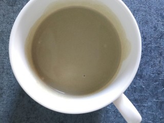 自制抹茶奶茶,这是过筛后的奶茶，没有杂质
