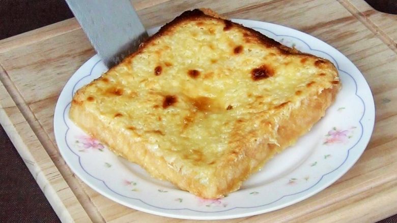 岩烧乳酪,美味的早餐就是这个岩烧乳酪面包了。