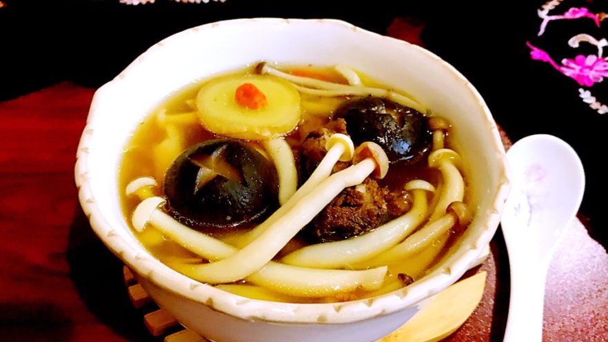 菌类料理＋砂锅菌菇汤