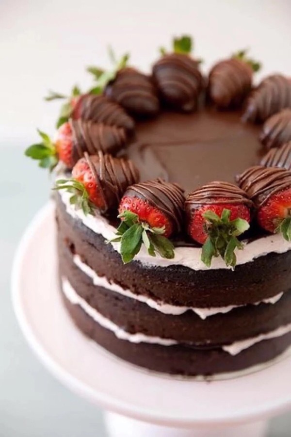 裸蛋糕,当然也可以根据自己的喜好更换口味比如巧克力款