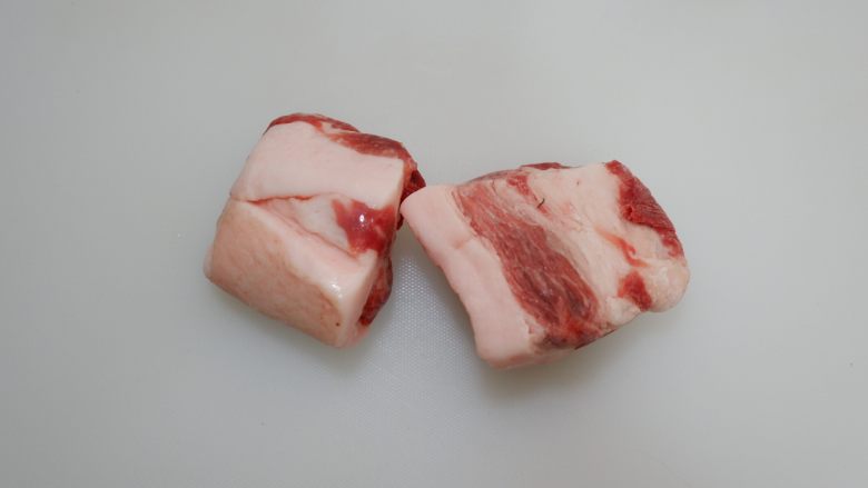 台湾客家苍蝇头,猪肉洗净切成小块
