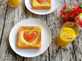 情人节爱心早餐,温馨浪漫的早餐!