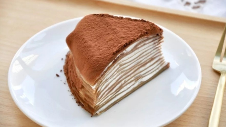 摩卡咖啡千层蛋糕