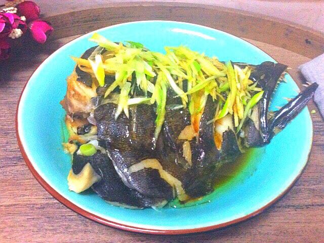 #春节健康菜#清蒸深海鱼头,鲜香的鱼头就好了