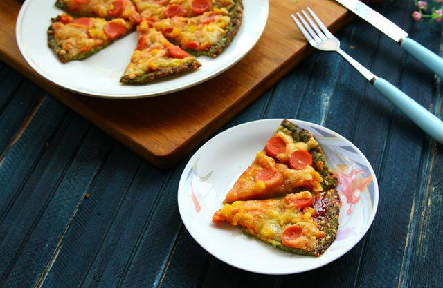 好吃不怕胖——蔬菜薄底披萨