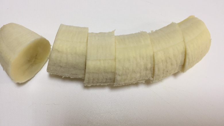 10分钟快手早餐系列篇（三）,香蕉切片