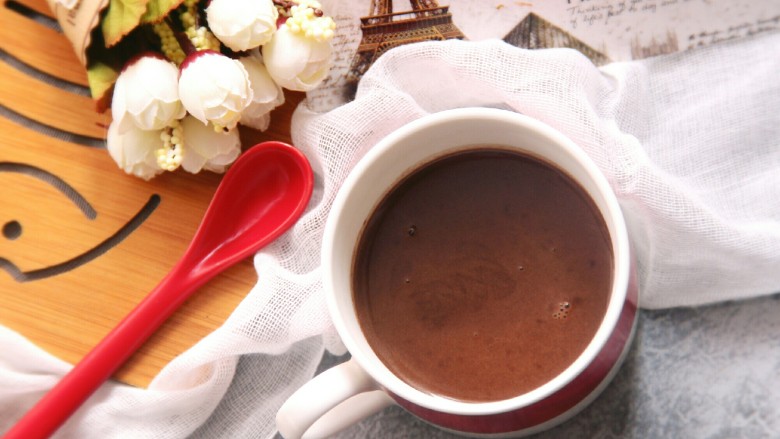 巧克力咖啡热奶,超好喝