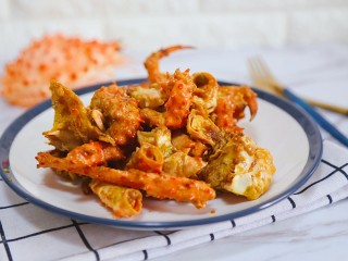 咖喱帝王蟹,起名允指蟹比较好哈哈。
