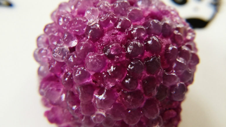 紫薯水晶球,来个特写O(∩_∩)O~